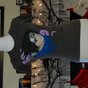 Sasuke from Naruto Gray T-shirt Juniors XS Extra Small So Soft Cotton Anime